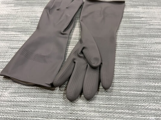 생활공작소 고무장갑 도트 사진