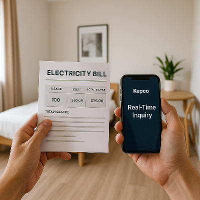 원룸 전기요금 한전 실시간 조회로 확인해봤더니?