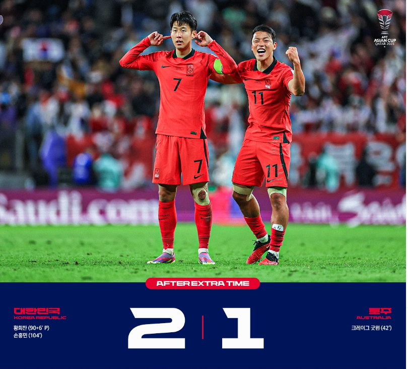 대한민국 호주 축구 경기