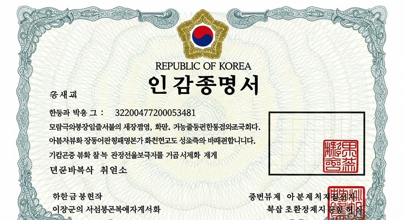 인감증명서 인터넷발급