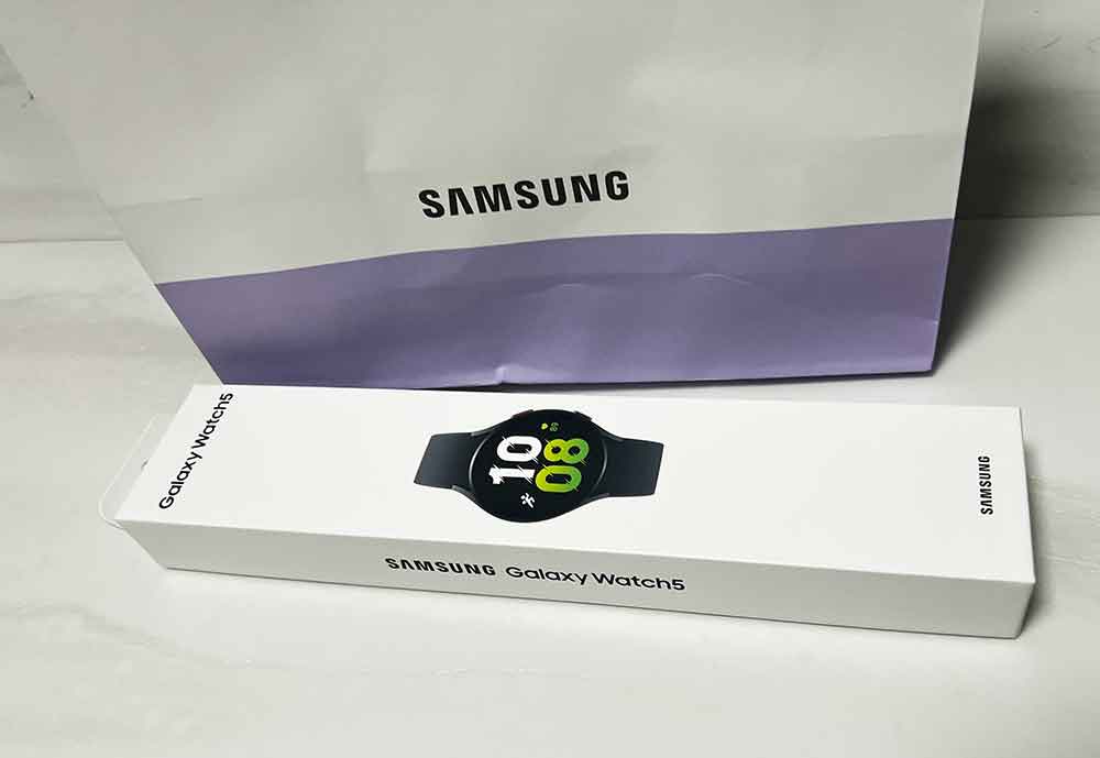 갤럭시워치5 개봉 전 사진