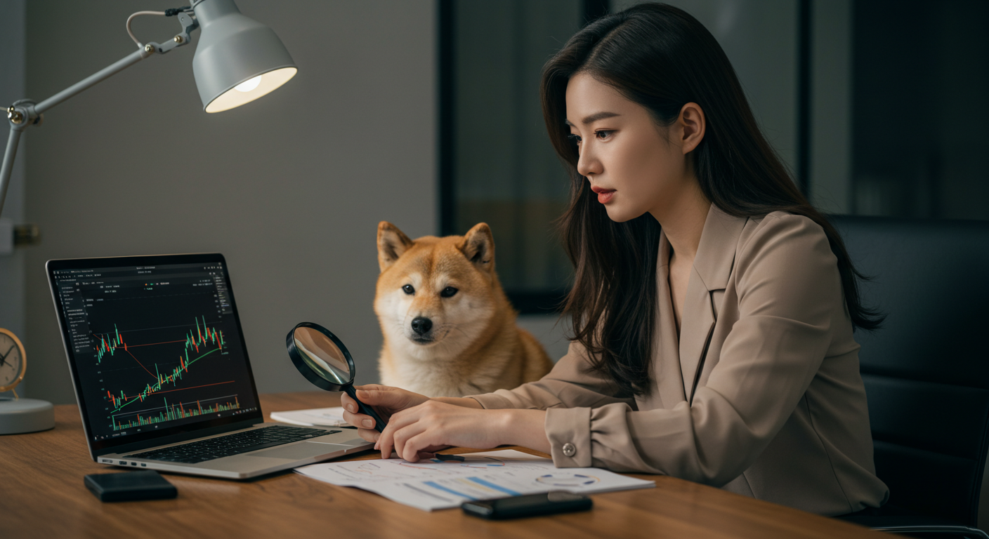 기술적 차트를 분석하는 투자자