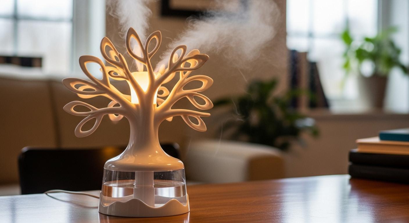 가습기 나무모양