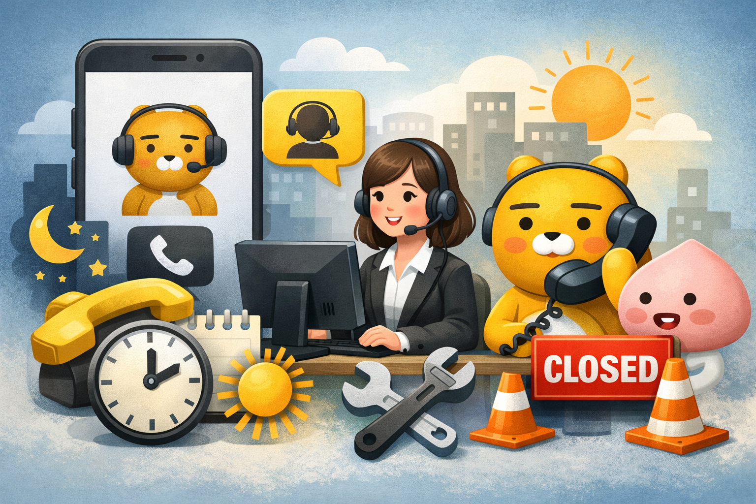 카카오뱅크 고객센터 전화번호 상담원 연결방법 총정리 (24시간·점검시간 포함) 관련 사진