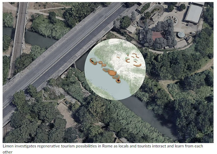 지역 주민과 관광객 사이의 재생적 연결 도시 디자인 IED students focus on a regenerative link between locals & tourists