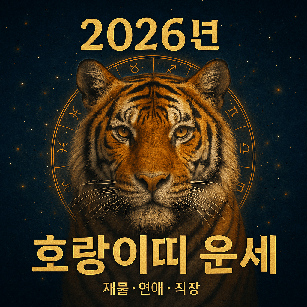 2026년 호랑이띠 운세 썸네일