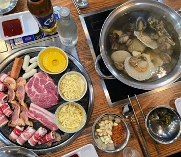 파주-조개고기뷔페