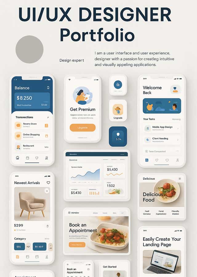 UI, UX 포트폴리오