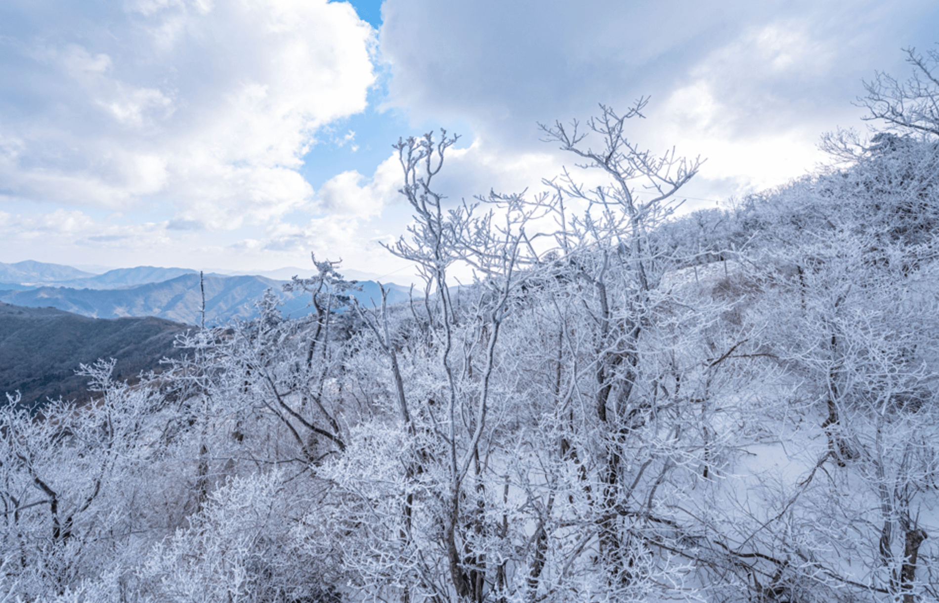 덕유산 눈꽃산행 코스 추천 및 안전수칙