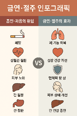 금연&middot;절주의 생활화관련