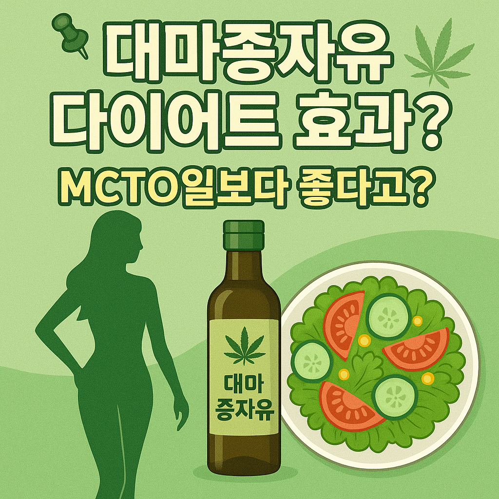 대마종자유 다이어트 후기 – MCT오일보다 더 효과 있을까?