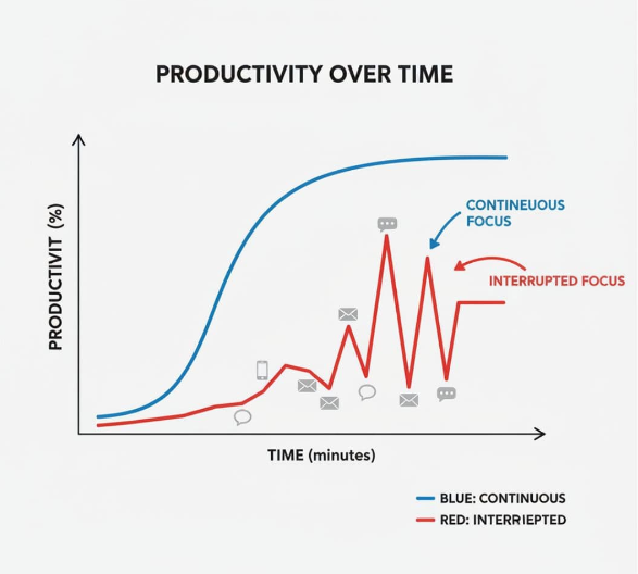 지금부터 딥워크 시간 확보하는 방법 알려드립니다.
