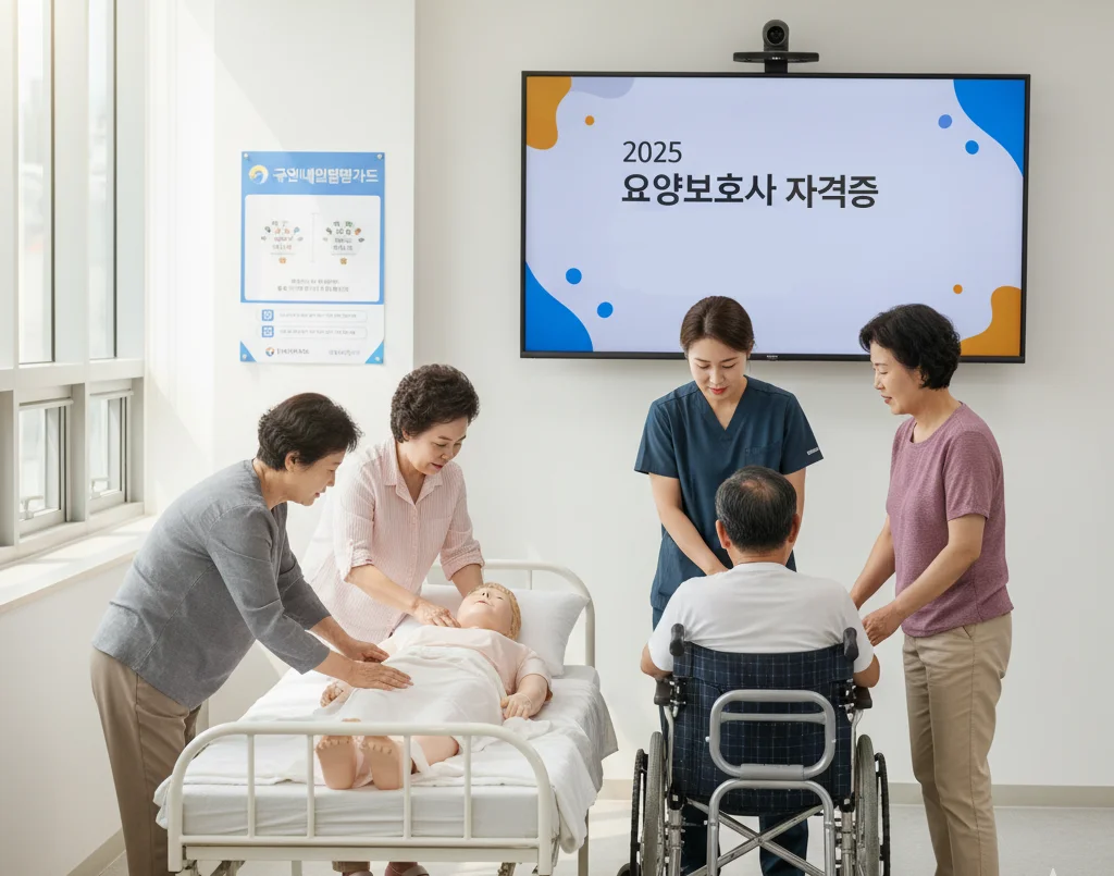 내일배움카드 온라인 강의 추천 TOP3 요양보호사자격증