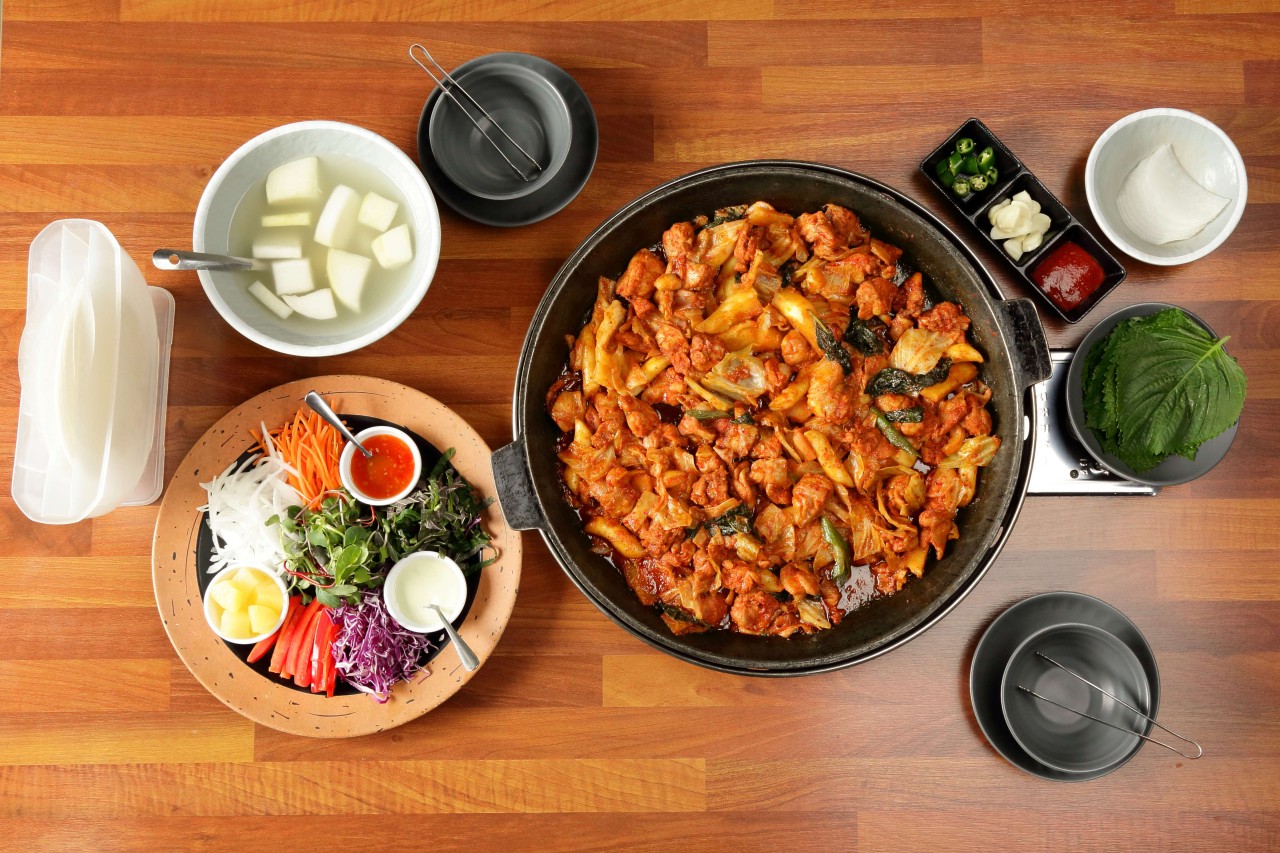 오른발닭갈비