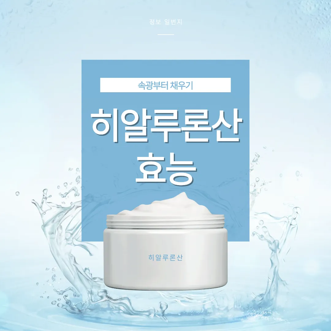 히알루론산-효능-물광피부-속광피부-피부건강-미백-주름