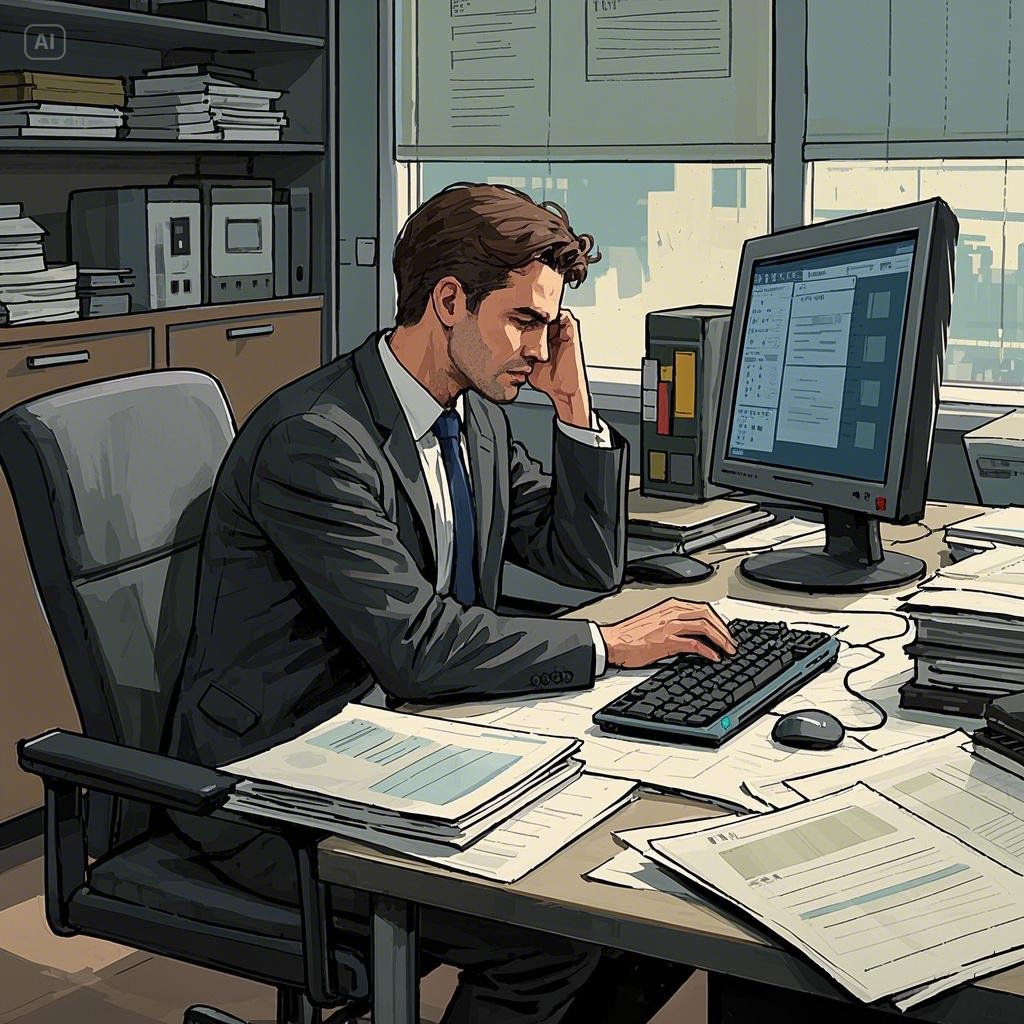 직장 생활의 어려움