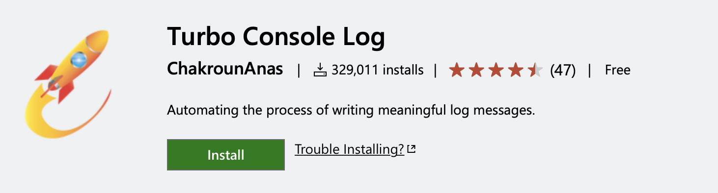 Turbo Console Log