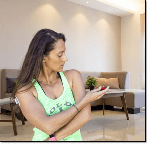 인슐린 주사 하는 당뇨병 여성