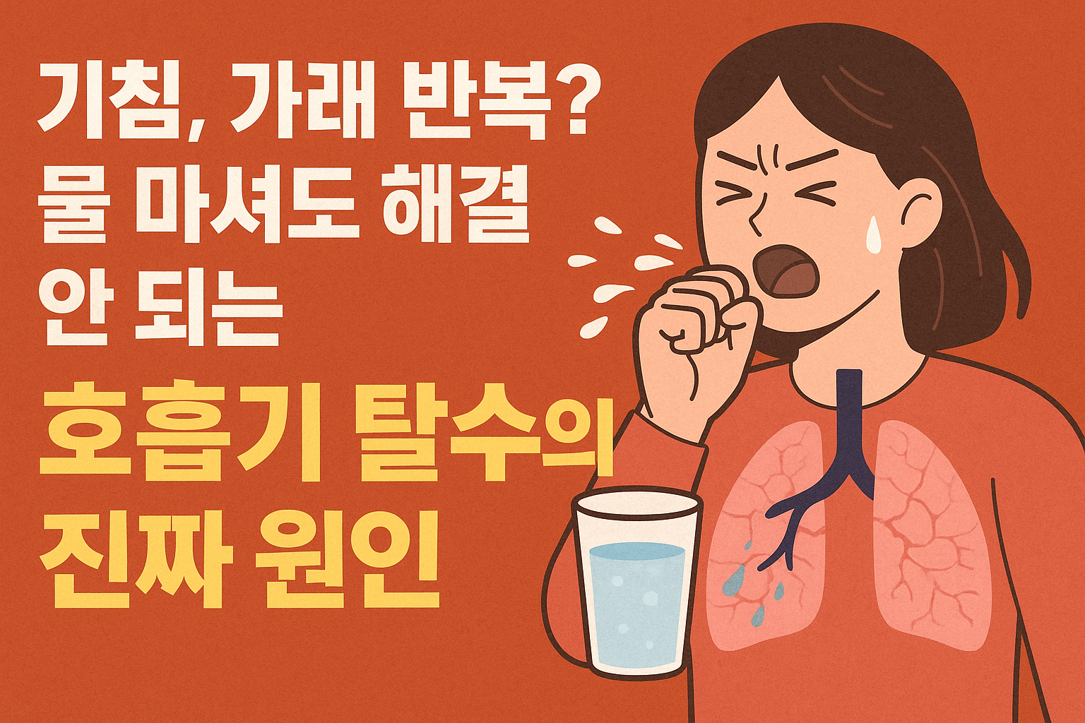 호흡기 탈수의 진짜 원인