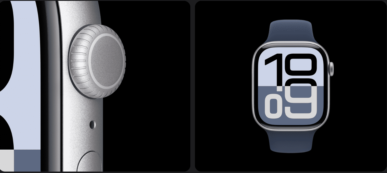 애플워치10 알루미늄 실버 색상