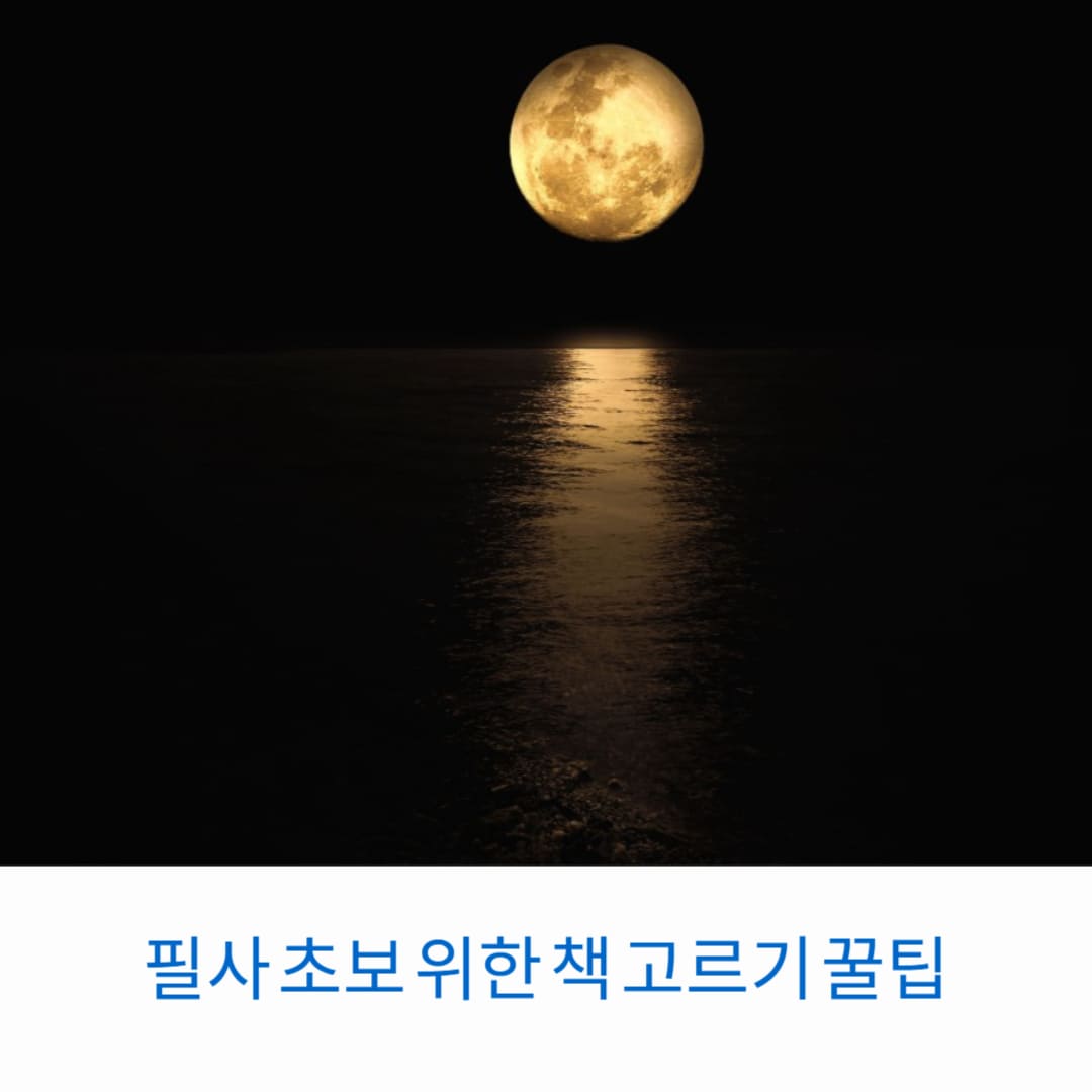 필사-초보-위한-책-고르기-꿀팁-썸네일