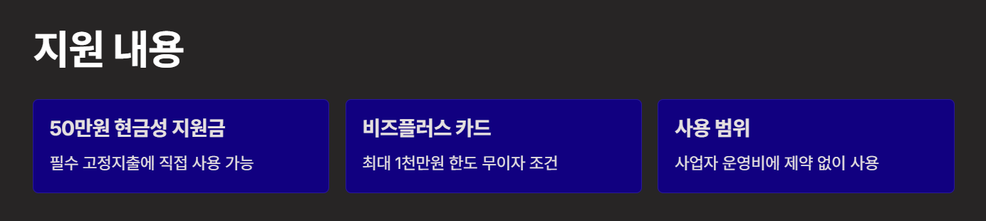 소상공인 50만원 지원금, 언제 어떻게 신청하나요?|비즈플러스 카드까지 정리