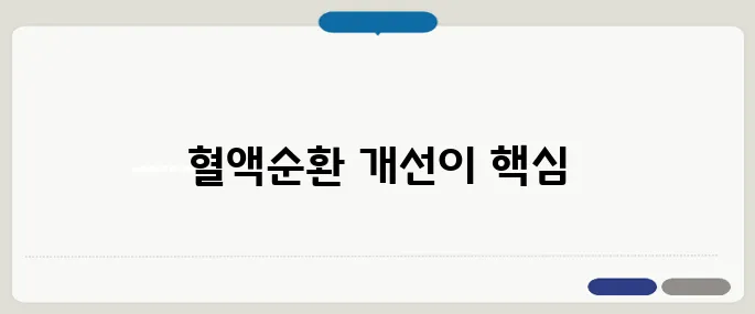 수족냉증 치료법 정리 따뜻한 차보다 중요한 건 혈액순환