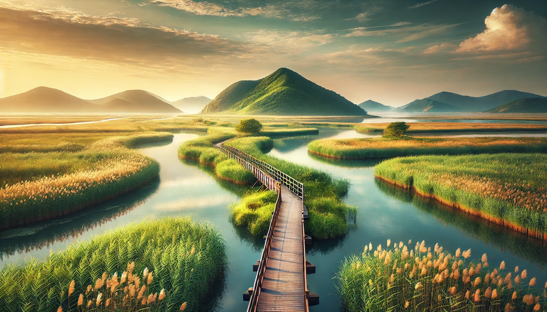 전남 순천만 습지