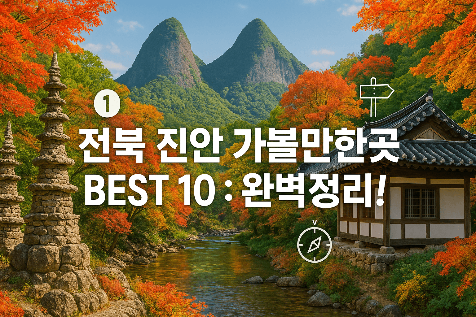 전북 진안 가볼만한곳 BEST 10 : 완벽정리!