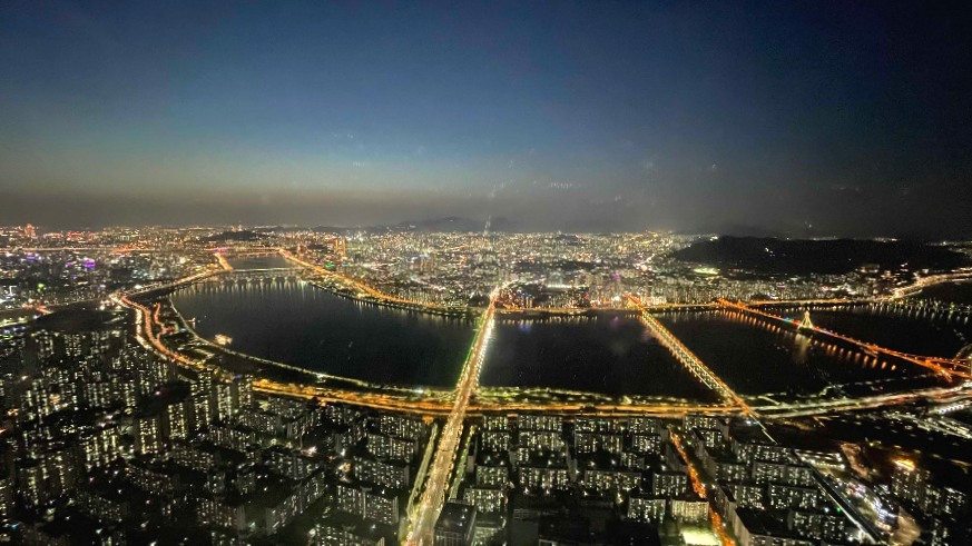 잠실 롯데월드 타워 서울 스카이 야경6