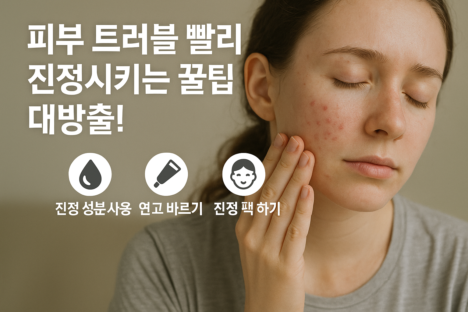 피부 트러블 빨리 진정시키는 꿀팁 대방출! 관련이미지