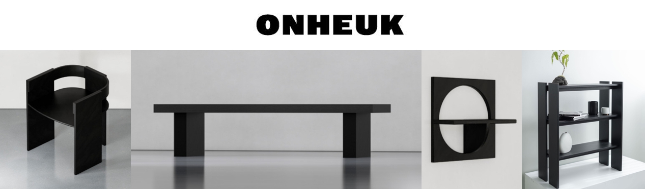 오늑 로고와 라인별 대표 가구 이미지