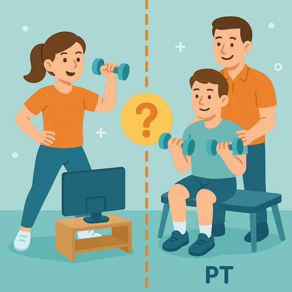 홈트레이닝 vs PT, 운동 효과는 얼마나 다를까?