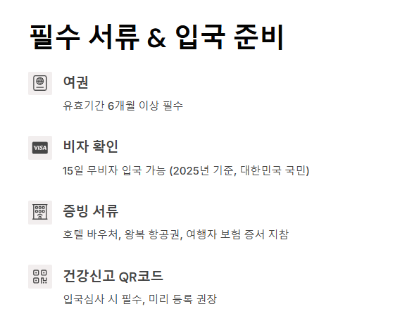 상하이 여행 준비물 총정리