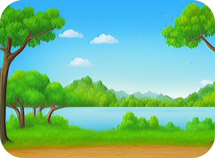 모서리가 둥근 풍경 이미지 예