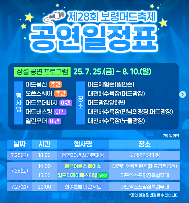 보령머드축제