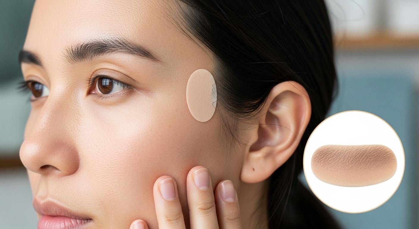 옆머리 새치 커버