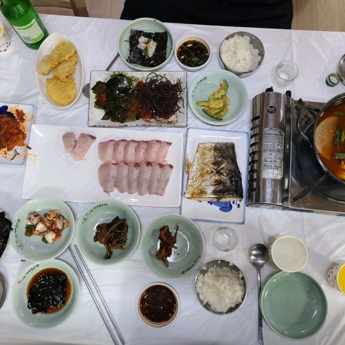 해남 바다동산 메뉴 이미지