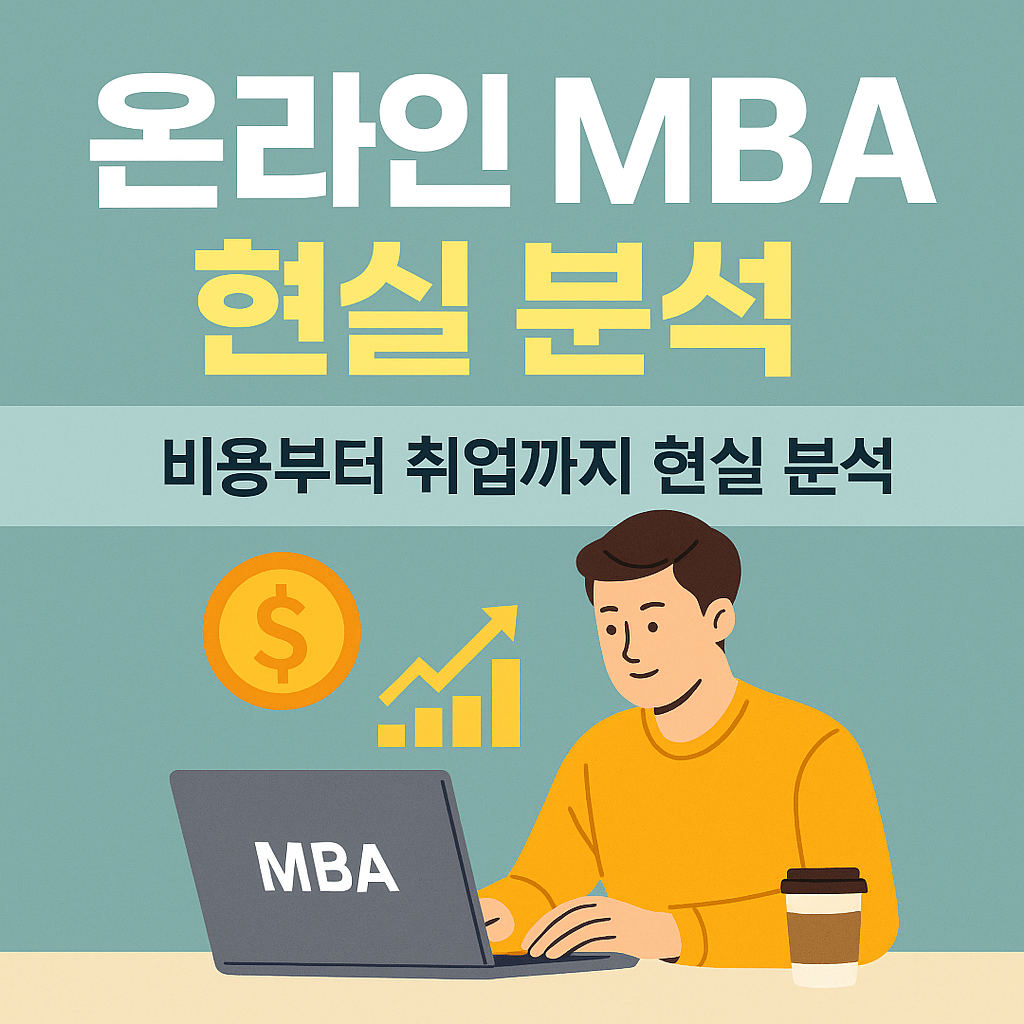 온라인 MBA 선택 이유와 학비&middot;취업 비교 썸네일 이미지