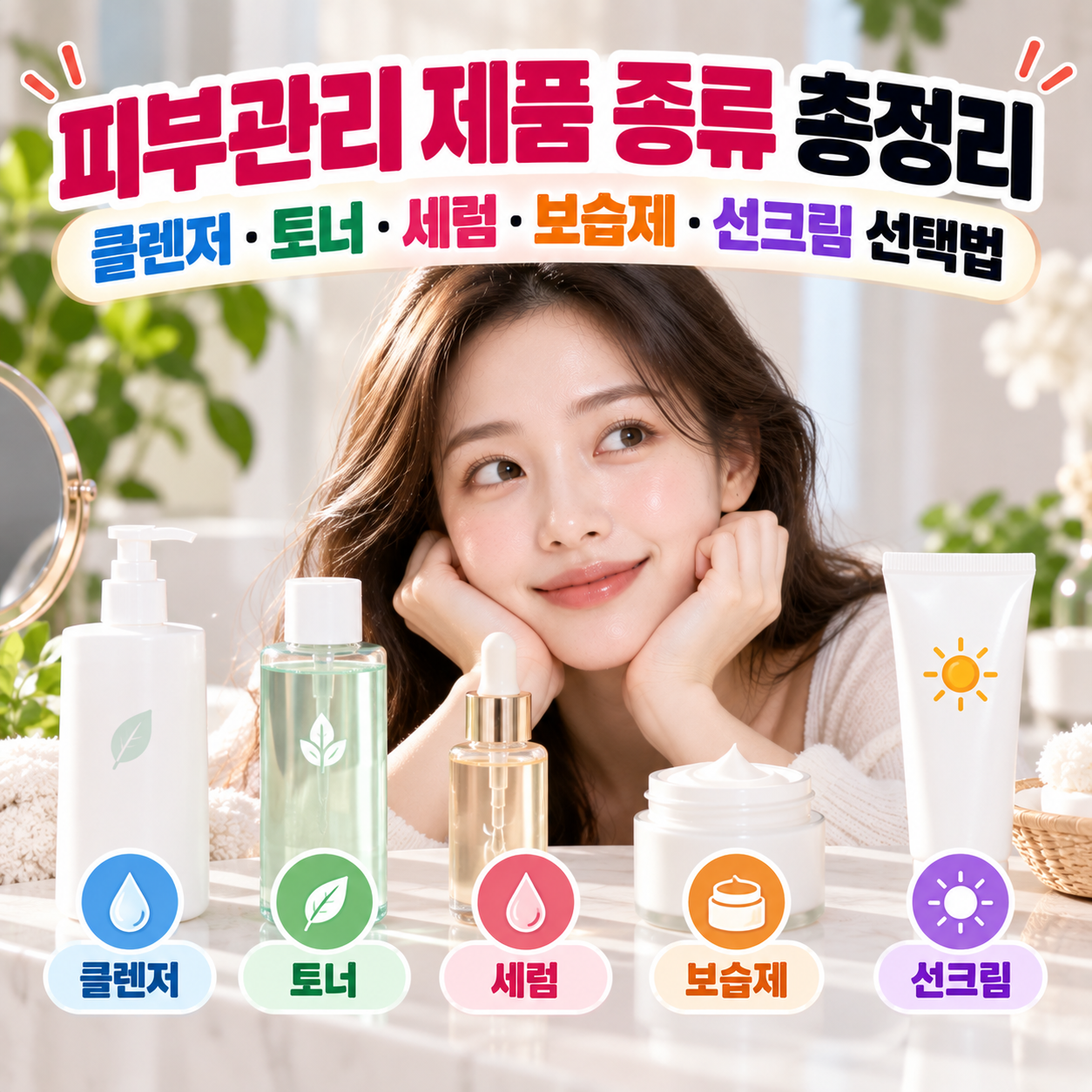 피부관리 제품