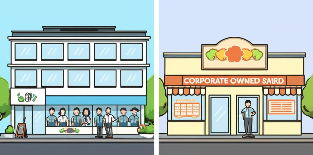 예비창업자 필독! 가맹점 직영점 차이..