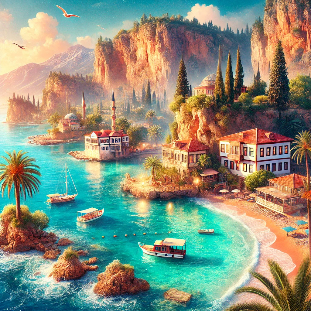 터키 환율 및 관광 정보의 모든것 - 2. 터키에서 꼭 방문해야 할 관광지 - 2.5 안탈리아 (Antalya) 터키 환율