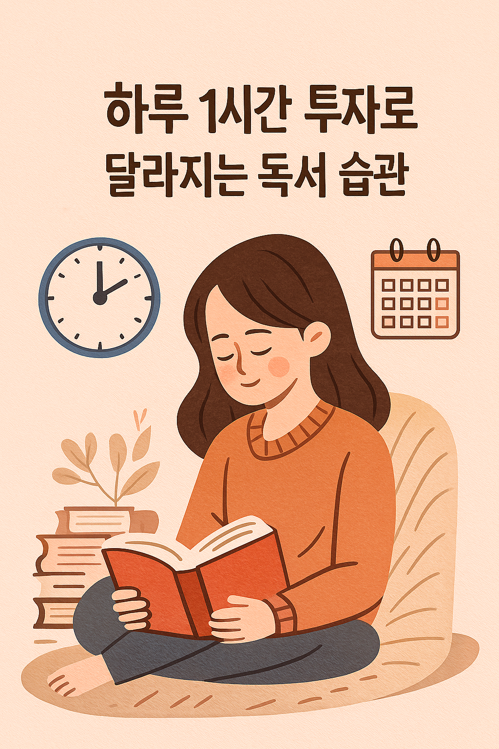 하루 1시간 투자로 달라지는 독서 습관