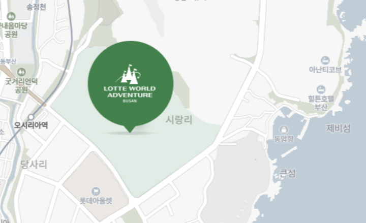 롯데월드부산-위치