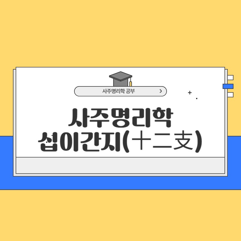 사주명리학 십이간지