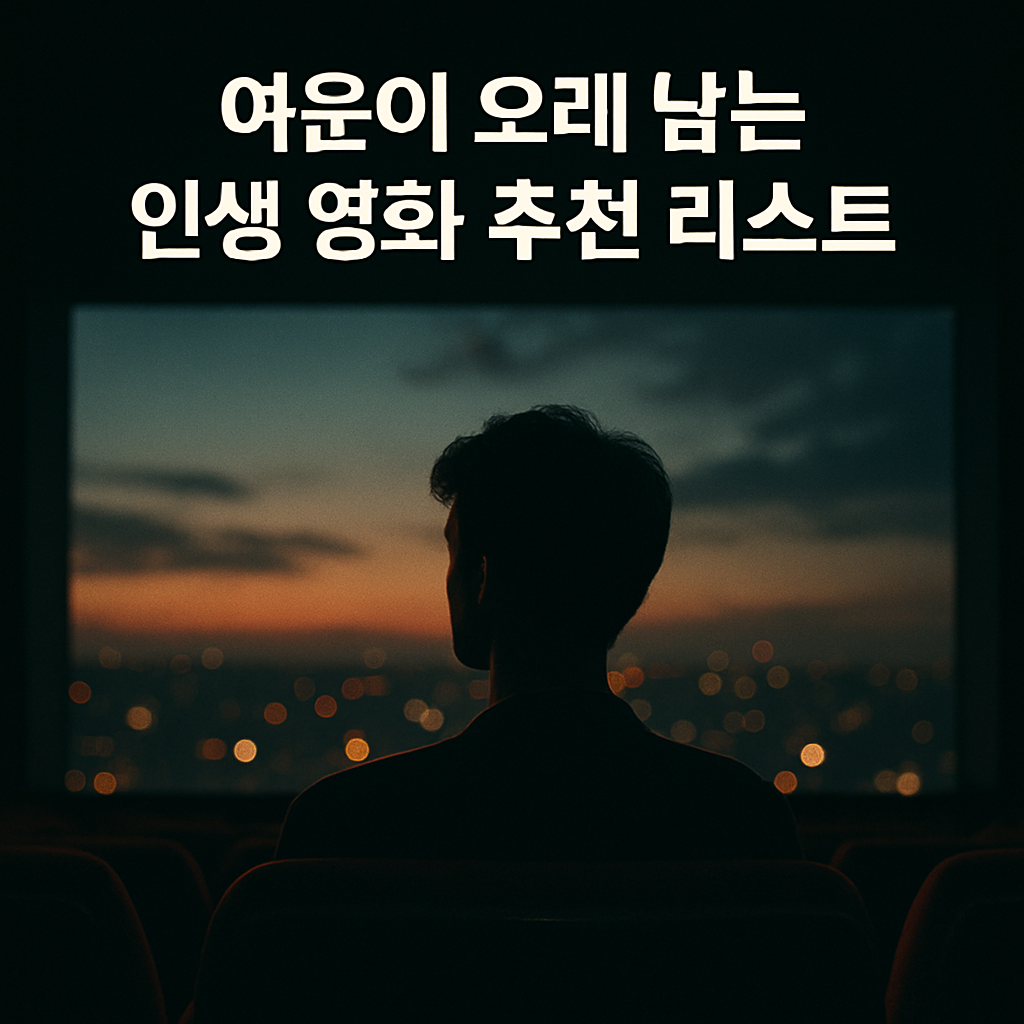 여운이 오래 남는 영화 추천 관련 사진