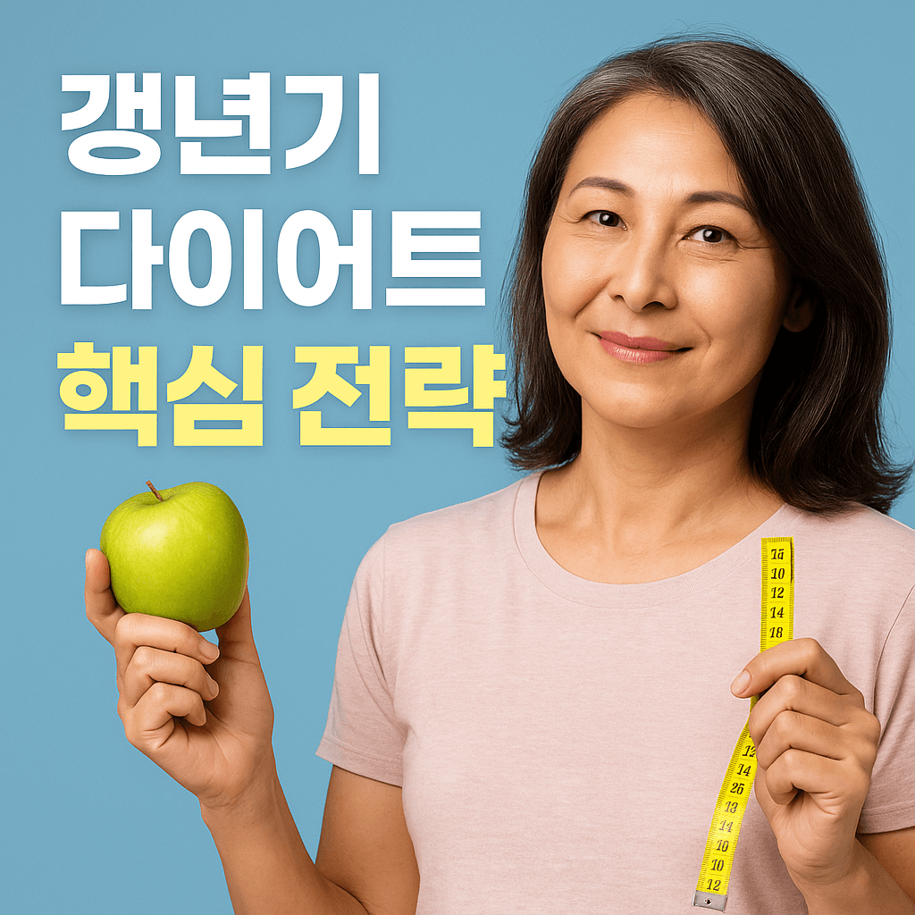 여성 갱년기 다이어트 방법 top5