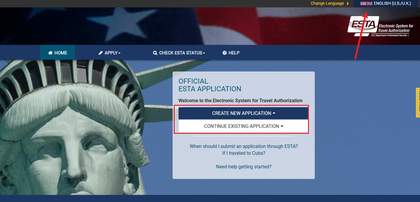 미국 esta 신청방법2