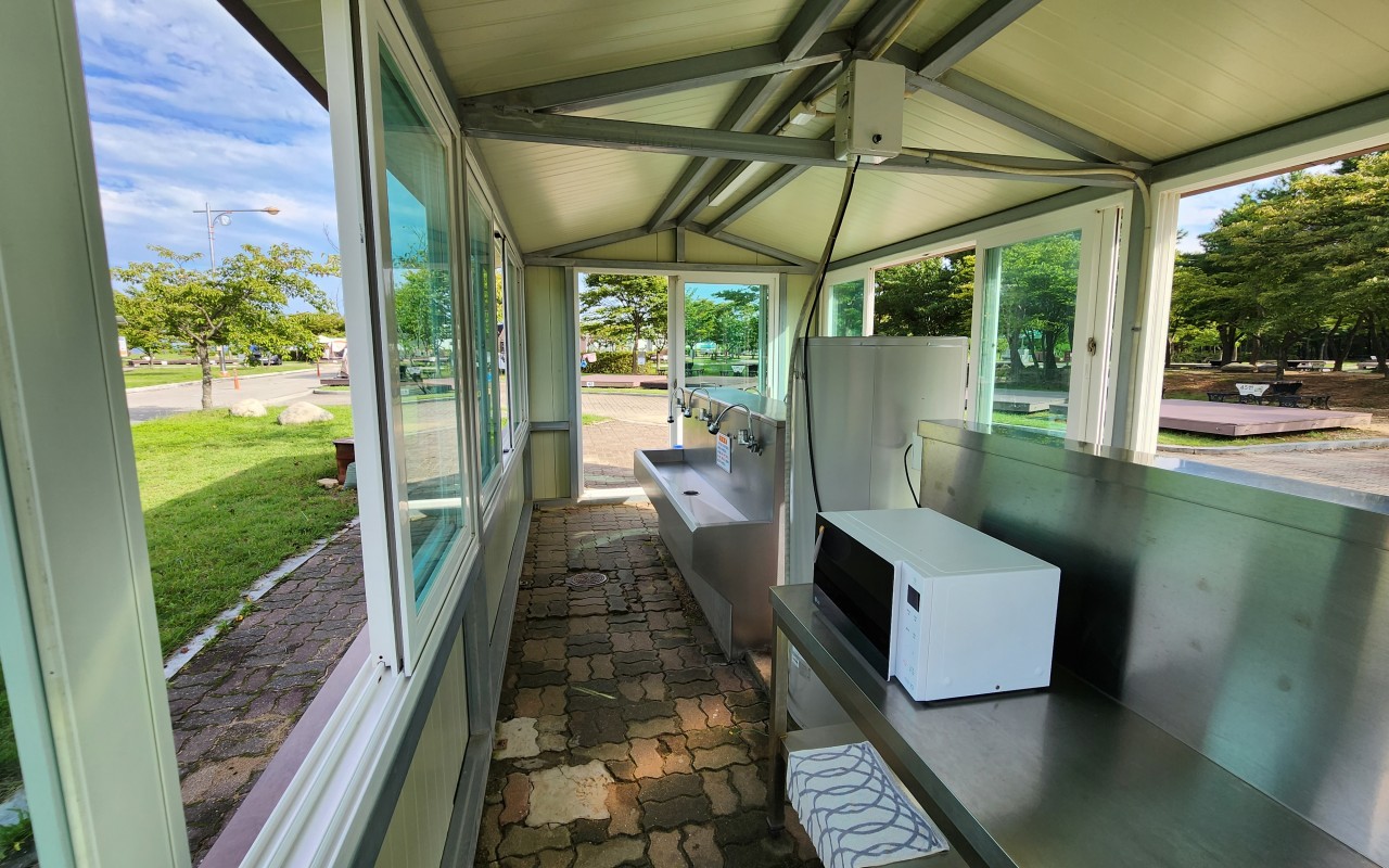 공동취사장 내부