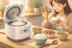 미니 전기밥솥 하나로 생활이 바뀝니다: 1~2인 가구 밥이 맛있어지는 이유